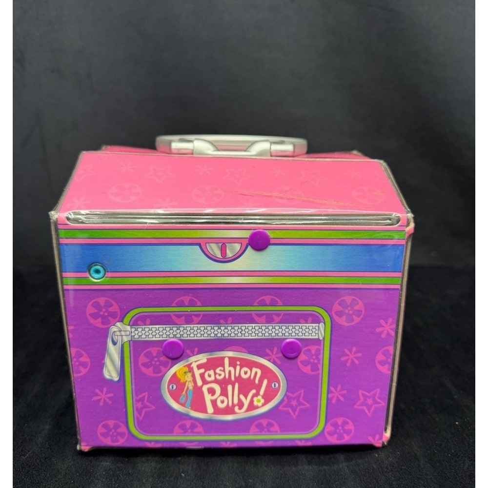 Polly Pocket Fashion Salon Shop Mall Fold Out Play Set Carry Case Vintage 2004